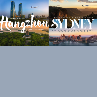 Launch Non-stop services to Hangzhou and Western Sydney International Airport
