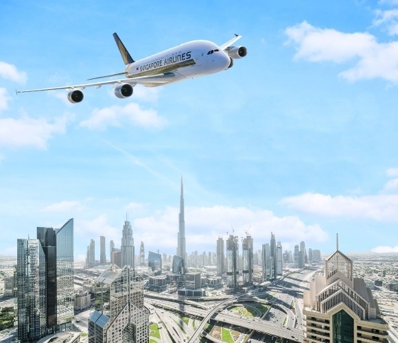 Singapore Airlines launches A380 on DXB route